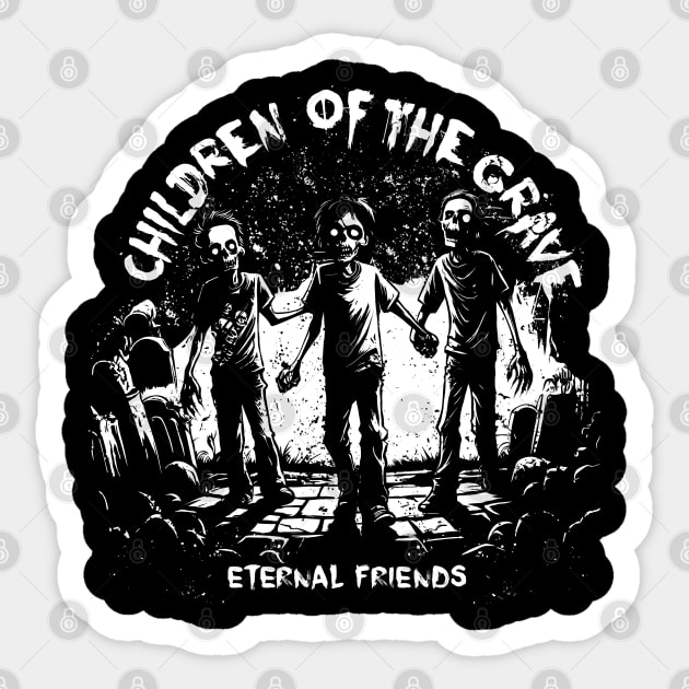 CHILDREN OF THE GRAVE Sticker by artslaves